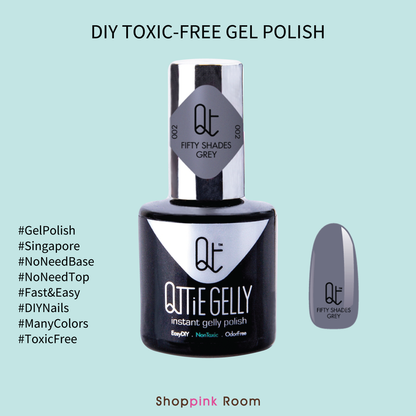 Qttie Gelly DIY Gel 02 Fifty Shades Grey 7ml