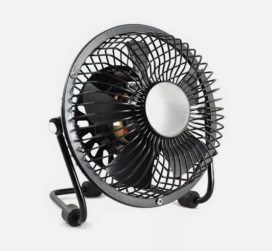 Super Mini Fan Nail Table Black 110V