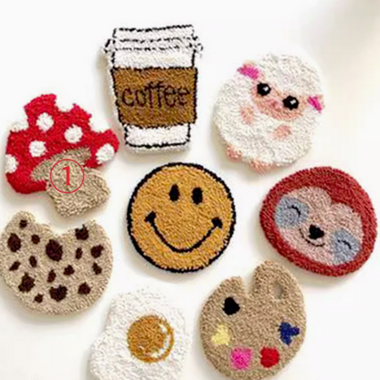 Russian Punch Embroidery: Coaster • Make-Your-Own DIY Hands-on Kit / Experience